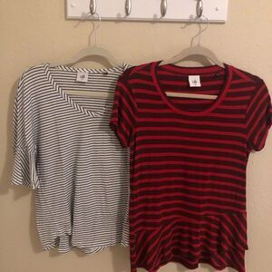 TWO CAbi Tops XS EUC